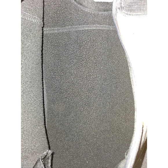 Ascend Women's Dark Gray & Tan, Full Zip Fleece, Jacket, Light Weight, Size M - Picture 6 of 8